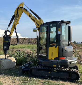 New Holland Construction D Series mini excavators