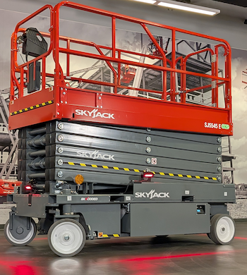 Skyjack SJ5545E electric drive scissor lift