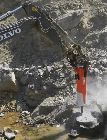 Volvo partners with Allied for breaker attachments