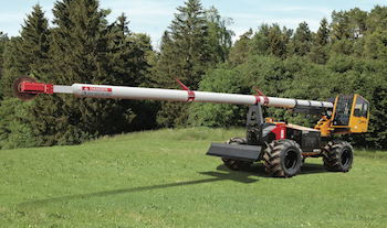 AT75 aerial trimmer from Morbark