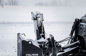 Polaris snow thrower adjustment photo