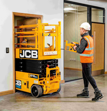 JCB S1932ED electric drive scissor lift