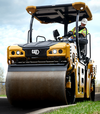 Cat CB series asphalt compactors