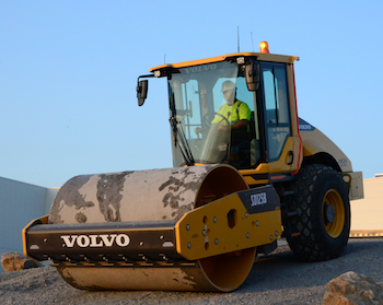 Volvo SD125 soil compactor