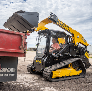 Gehl large fram compact track loaders and skid steer loaders
