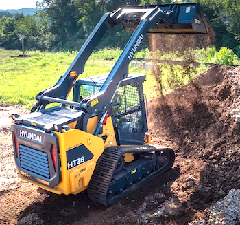 Hyundai HT38 compact track loader