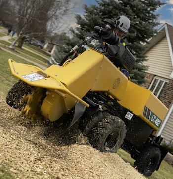 Vermeer SC402 stump cutter