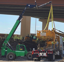 Jib attachment for telehandler