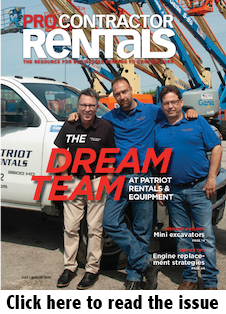 Pro Contractor Rentals magazine July-August 2019 issue