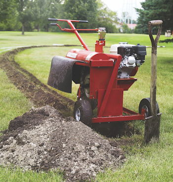 Little Beaver Quik Trench trencher