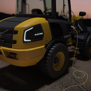 Volvo electric powered compact equipment