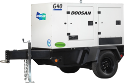 Doosan mid-sized generator