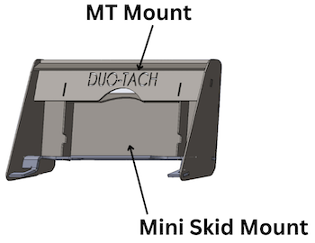 Mini skid steer attachment plate 