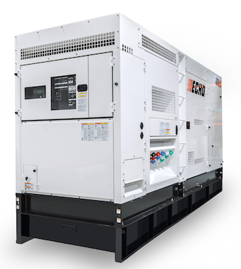 Rental-ready light towers and 400 kVA generator