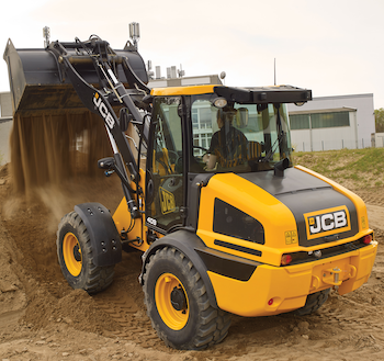 Compact wheel loader for material handling