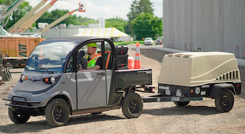 Electric utility vehicle