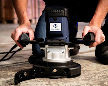 Portable concrete grinder