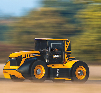 JCB Fastrac Two racing tractor