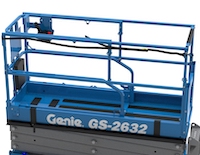 Genie Lift Tools panel carrier