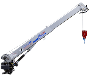 Stellar EC3200 aluminum truck crane