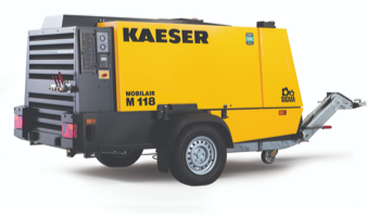 Kaeser M118 portable compressor
