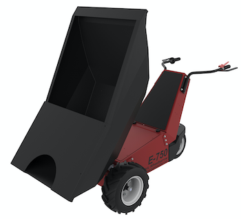 Power Pusher electric wheelbarrow