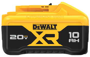 DeWalt 20V Max 10Ah Li-ion battery pack