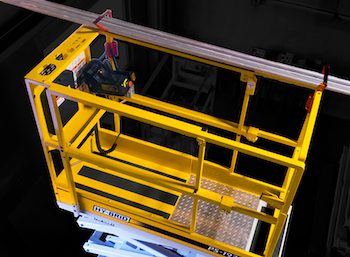 Hy-Brid Lifts pipe rack accessory