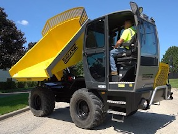 Terramac wheeled dumper