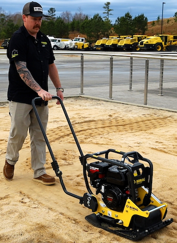 BOMAG BP Series vibratory plate compactors