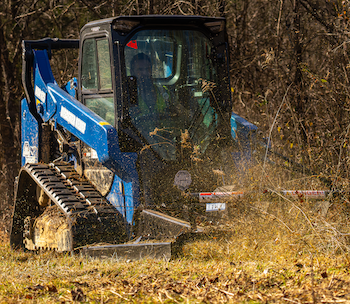 Blue Diamond open-front brush cutter