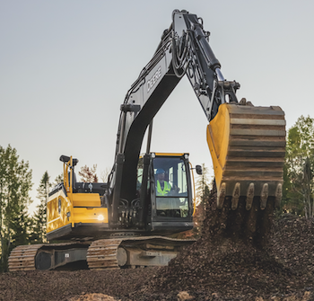 John Deere P tier new generation of excavators