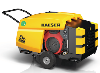 Kaeser Mobilair M17A portable compressor
