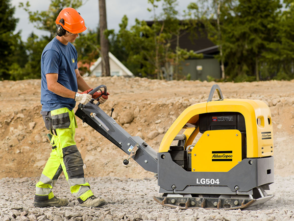 Atlas Copco lg 405 plate compactor