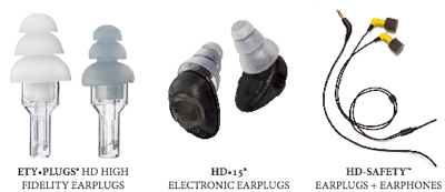 Etymotic ear plugs
