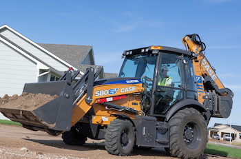 Case 580EV backhoe loader