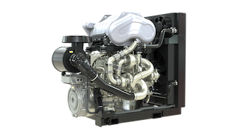 Perkins spark-ignited hybrid engine