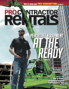 July-August issue, Pro Contractor Rentals magazine
