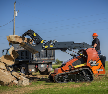 Ditch Witch SK3000 stand up skid steer