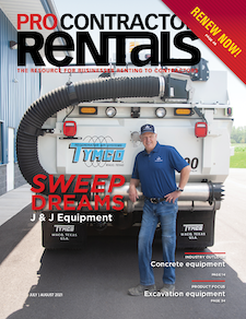 July August 2021 issue of Pro Contractor Rentals magazine