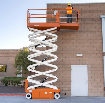 Electric slab scissor lift - Pro Contractor Rentals