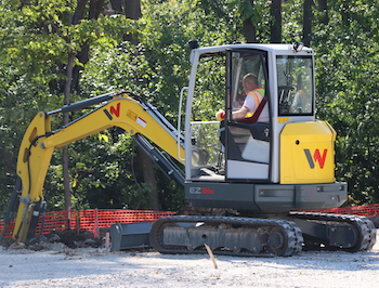 Wacker Neuson EZ36 excavator