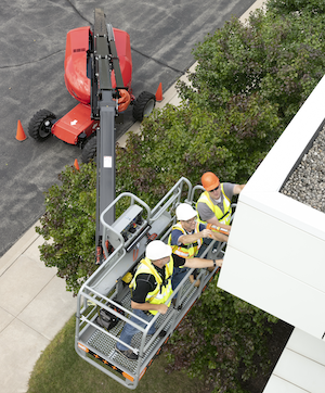 Manitou boom lift