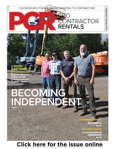 September October 2022 issue of Pro Contractor Rentals magazine