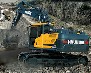 Hyundai HX210AL excavator