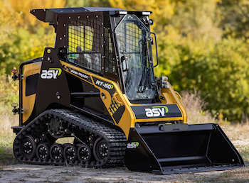 Repowered ASV RT-50 compact track loader
