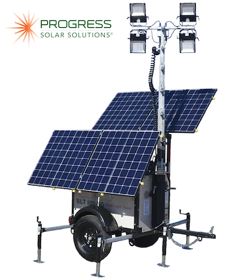 Progress Solar Solutions portable light towers