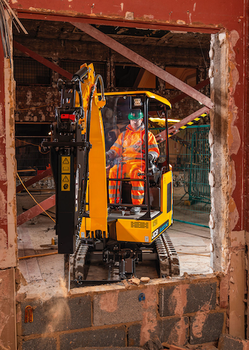 JCB electric excavator