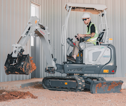 Takeuchi electric mini excavator