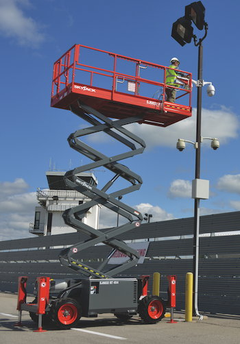 Skyjack rough-terrain scissor lift